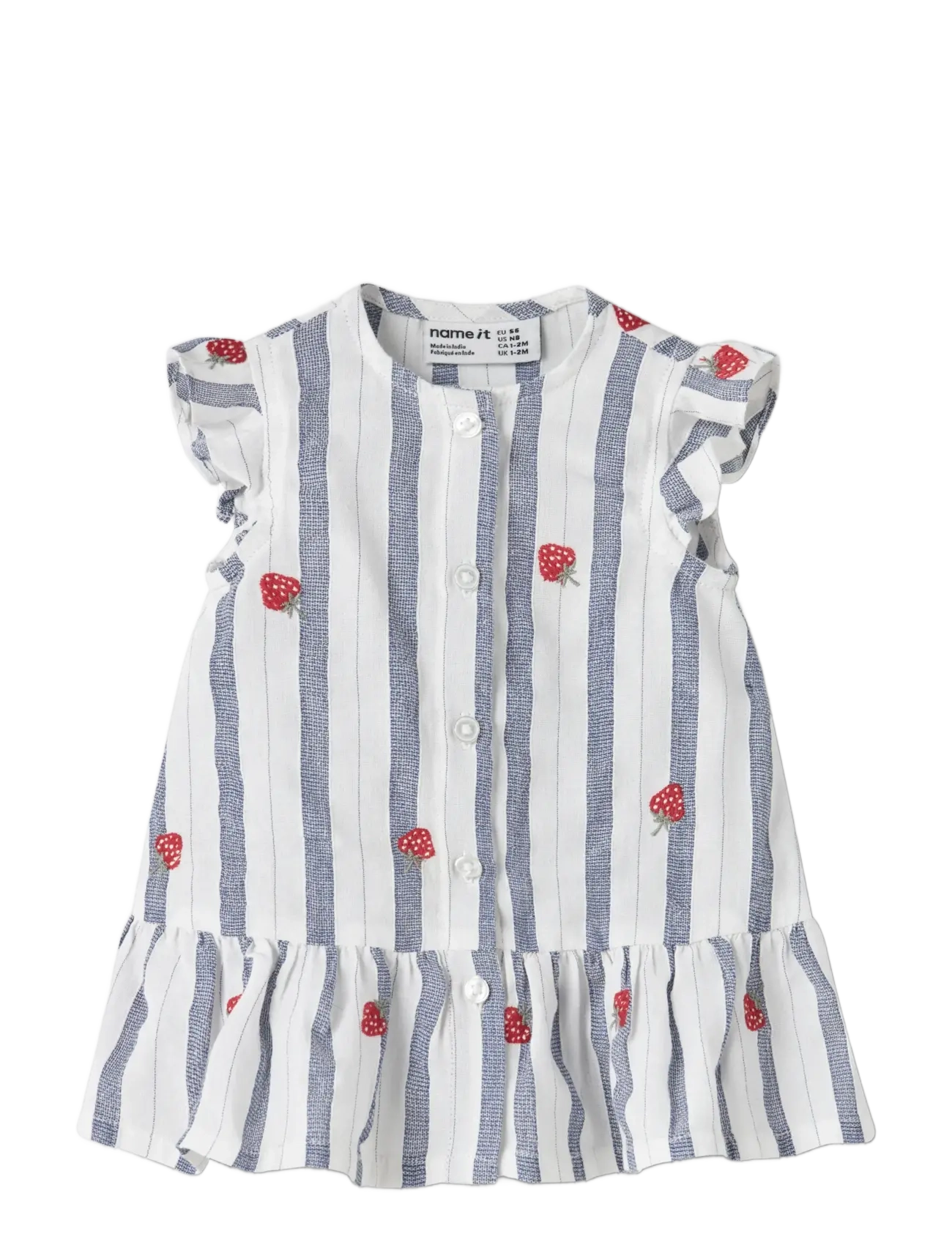 name it - NBFJELENA SS DRESS - kortærmede babykjoler - purple impression - 2