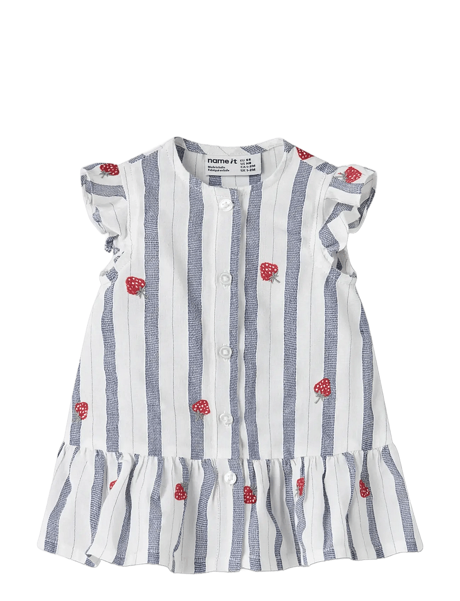 name it - NBFJELENA SS DRESS - kortærmede babykjoler - purple impression - 2
