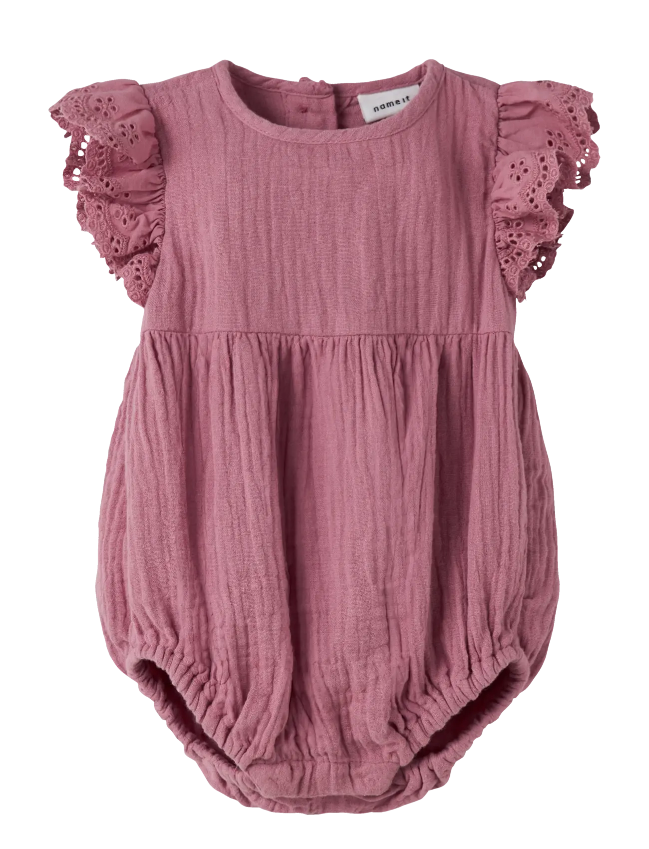 name it - NBFJOANNA ROMPER - lühikeste varrukatega - mesa rose - 0