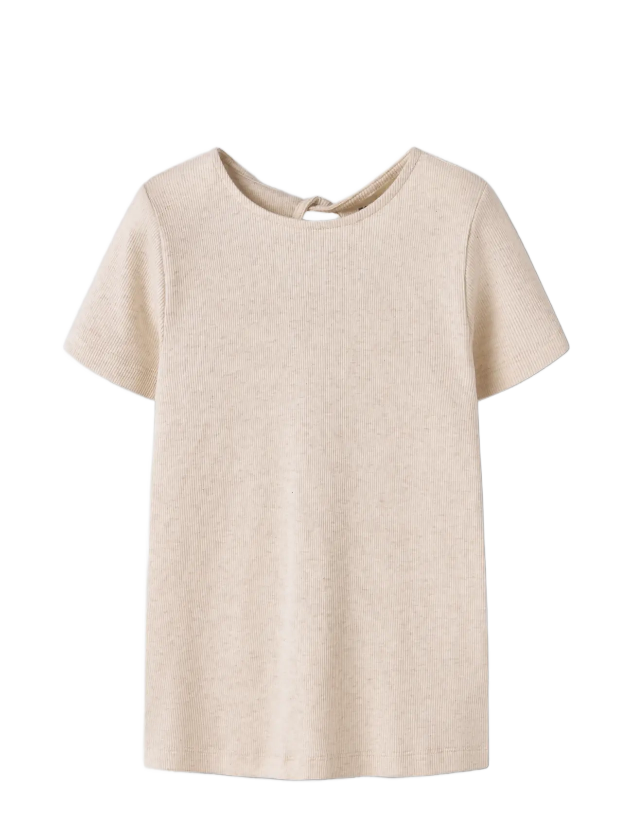 name it - NKFJOSIA SS SLIM TOP - kortärmade t-shirts - peyote melange - 2
