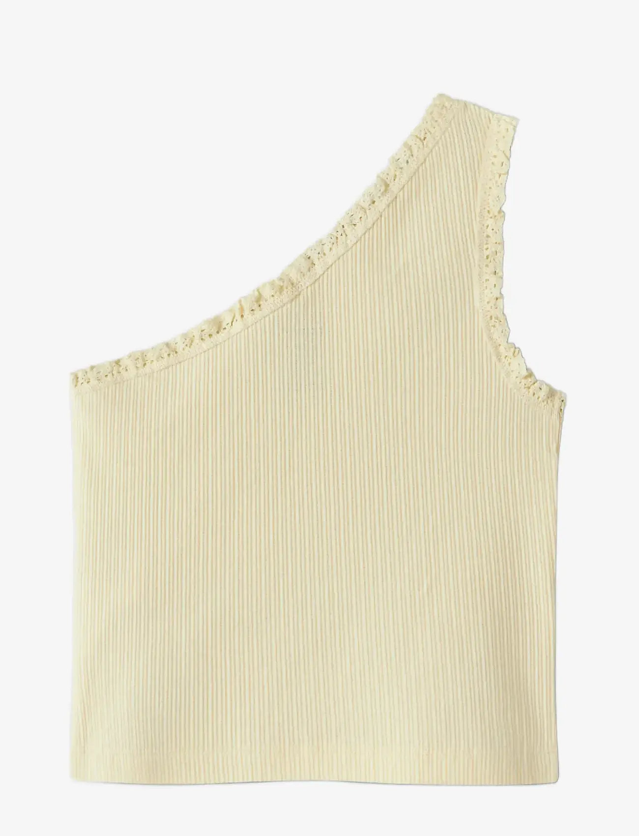 name it - NKFJABINA ONESHOULDER SHORT TOP - tanktops - pear sorbet - 1