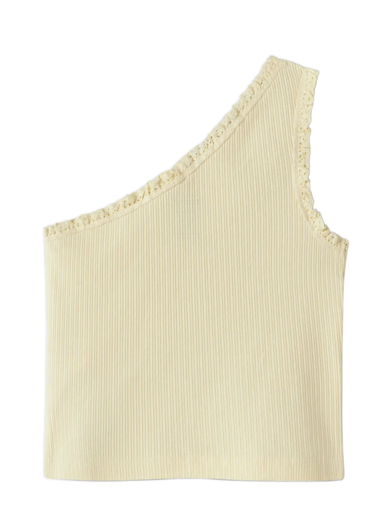 name it - NKFJABINA ONESHOULDER SHORT TOP - tank top - pear sorbet - 1