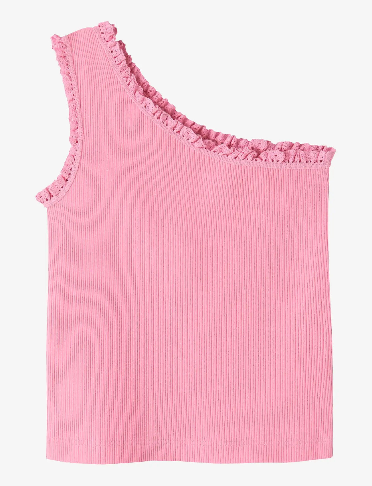 name it - NKFJABINA ONESHOULDER SHORT TOP - Ærmeløs undertrøje - pink drink - 0