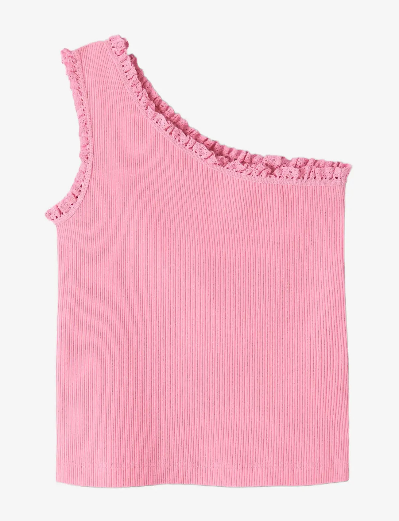 name it - NKFJABINA ONESHOULDER SHORT TOP - Ærmeløs undertrøje - pink drink - 2
