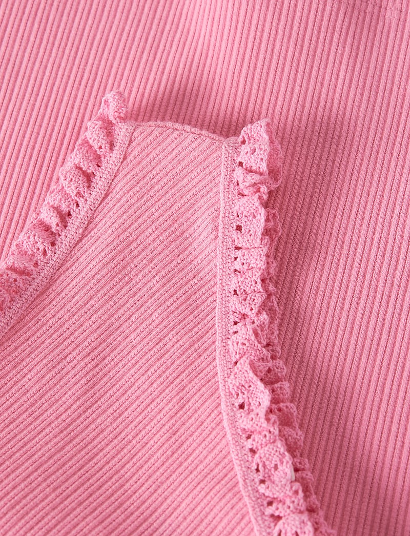 name it - NKFJABINA ONESHOULDER SHORT TOP - Ærmeløs undertrøje - pink drink - 3