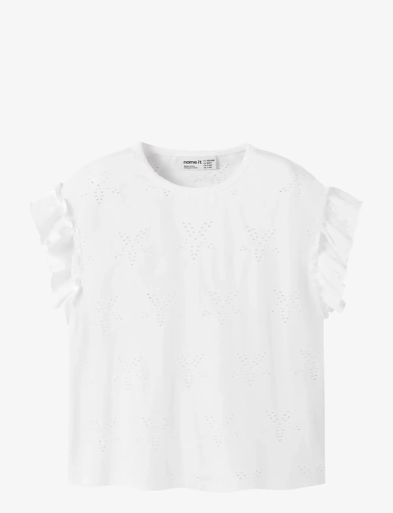 name it - NKFJADEN SL NREG SH TOP - Ærmeløs undertrøje - bright white - 0