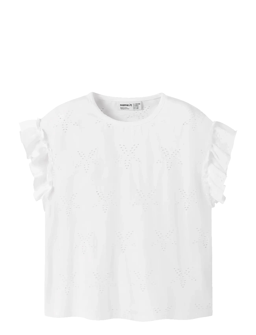 name it - NKFJADEN SL NREG SH TOP - Ærmeløs undertrøje - bright white - 0