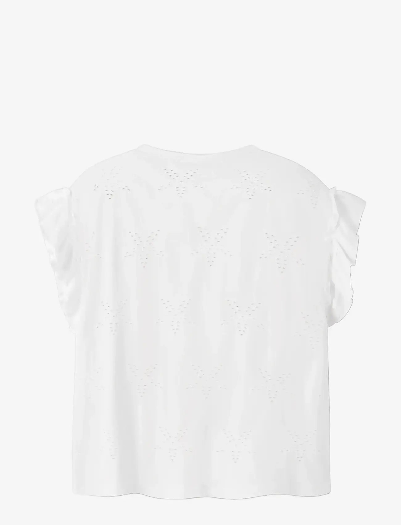 name it - NKFJADEN SL NREG SH TOP - Ærmeløs undertrøje - bright white - 1