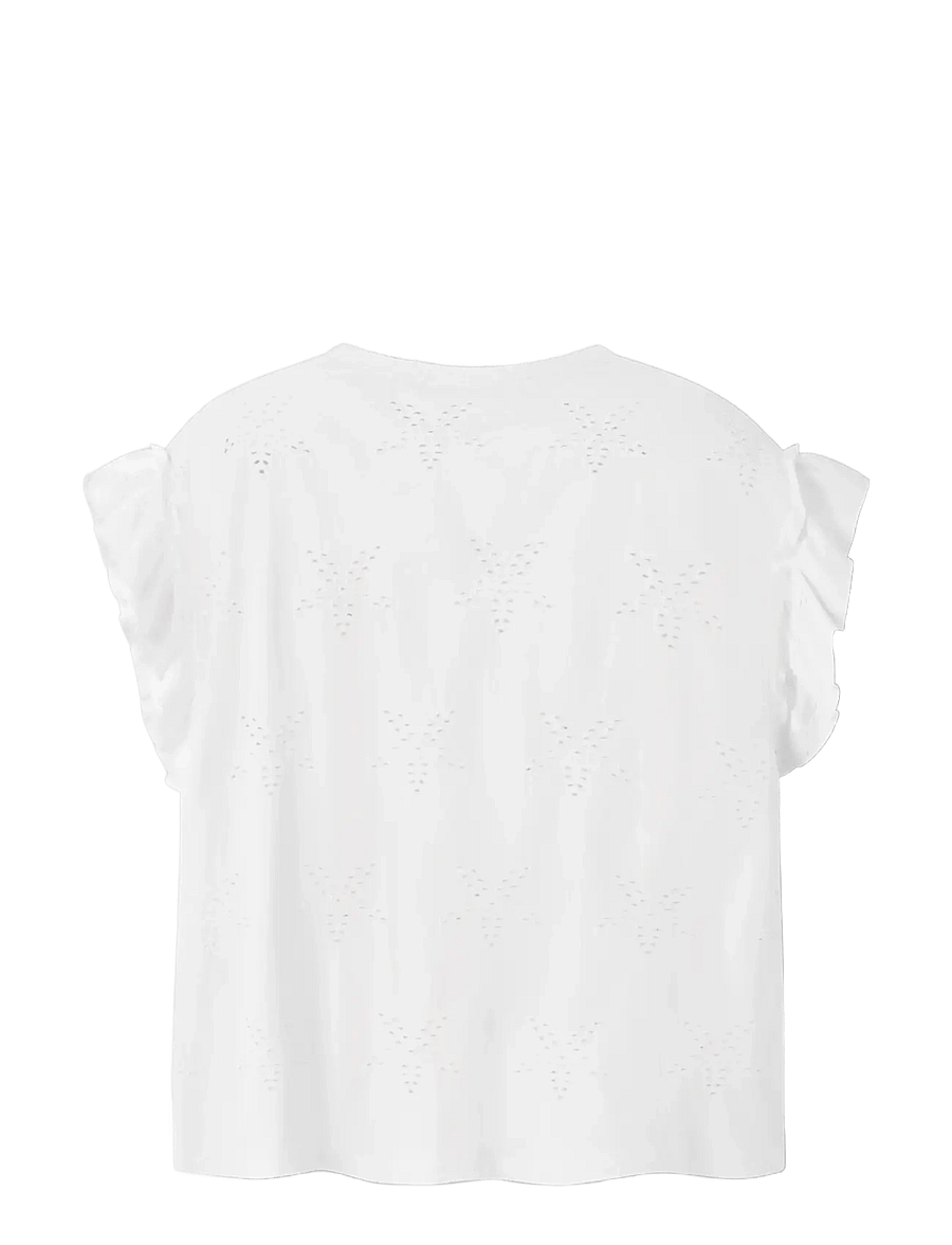 name it - NKFJADEN SL NREG SH TOP - Ærmeløs undertrøje - bright white - 1