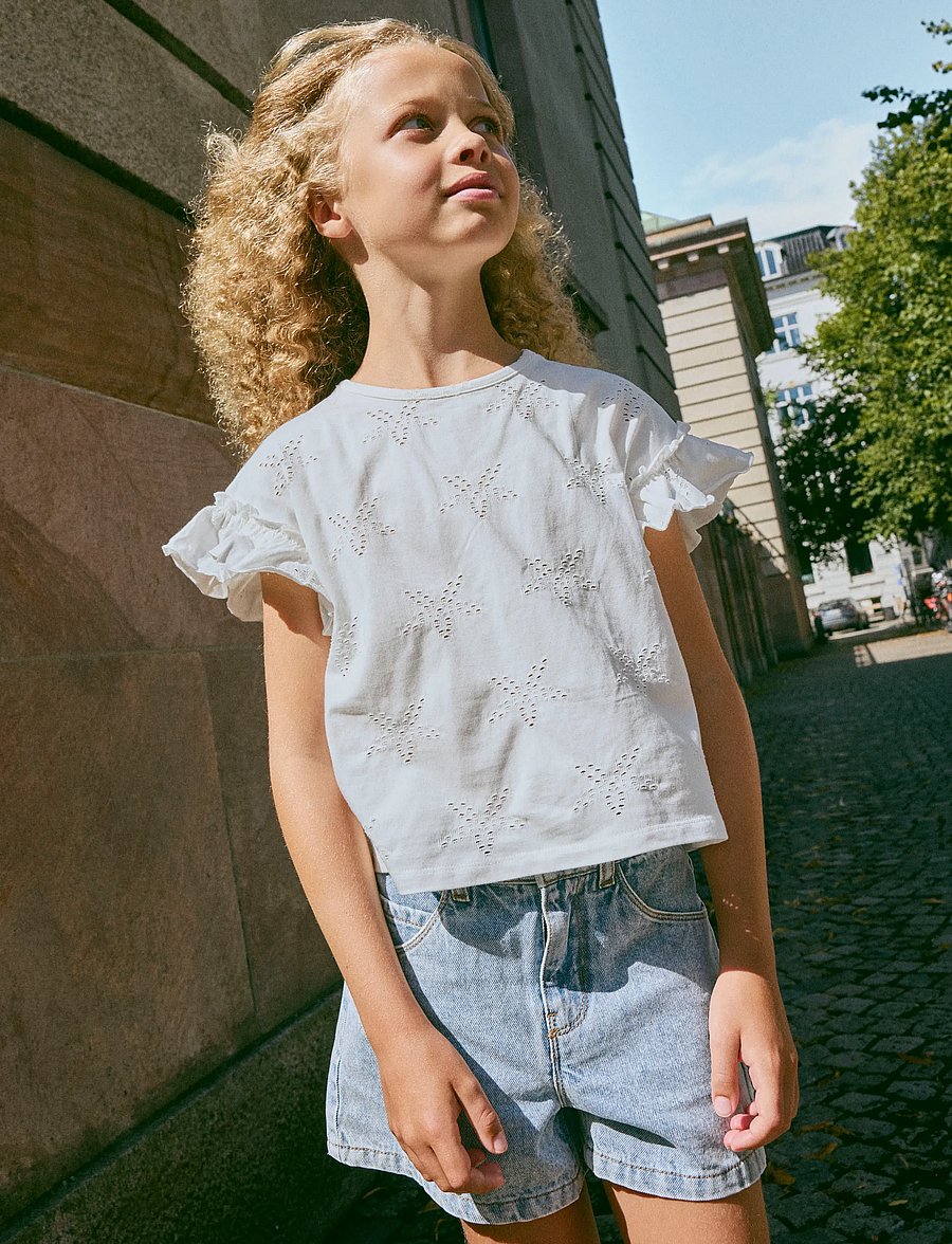 name it - NKFJADEN SL NREG SH TOP - Ærmeløs undertrøje - bright white - 3