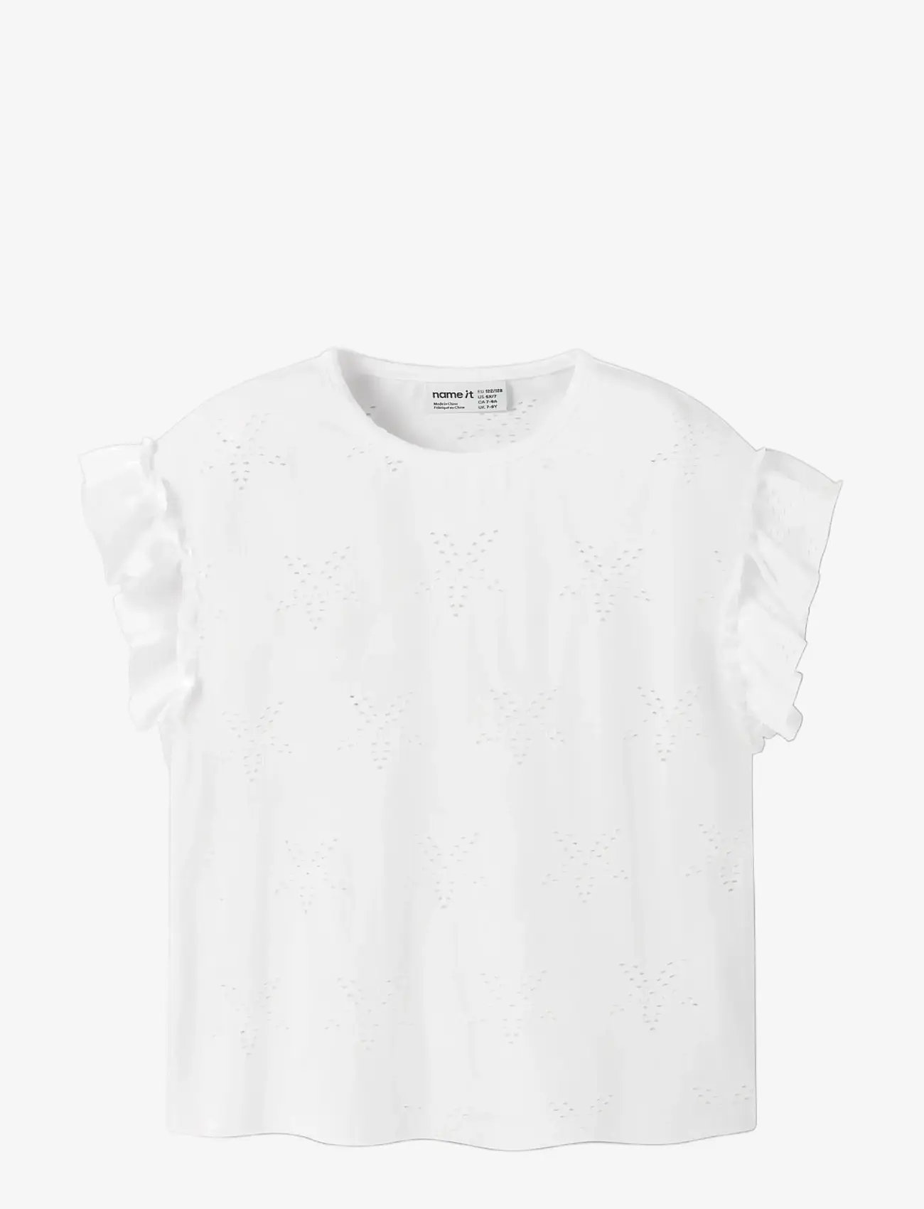 name it - NKFJADEN SL NREG SH TOP - Ærmeløs undertrøje - bright white - 2