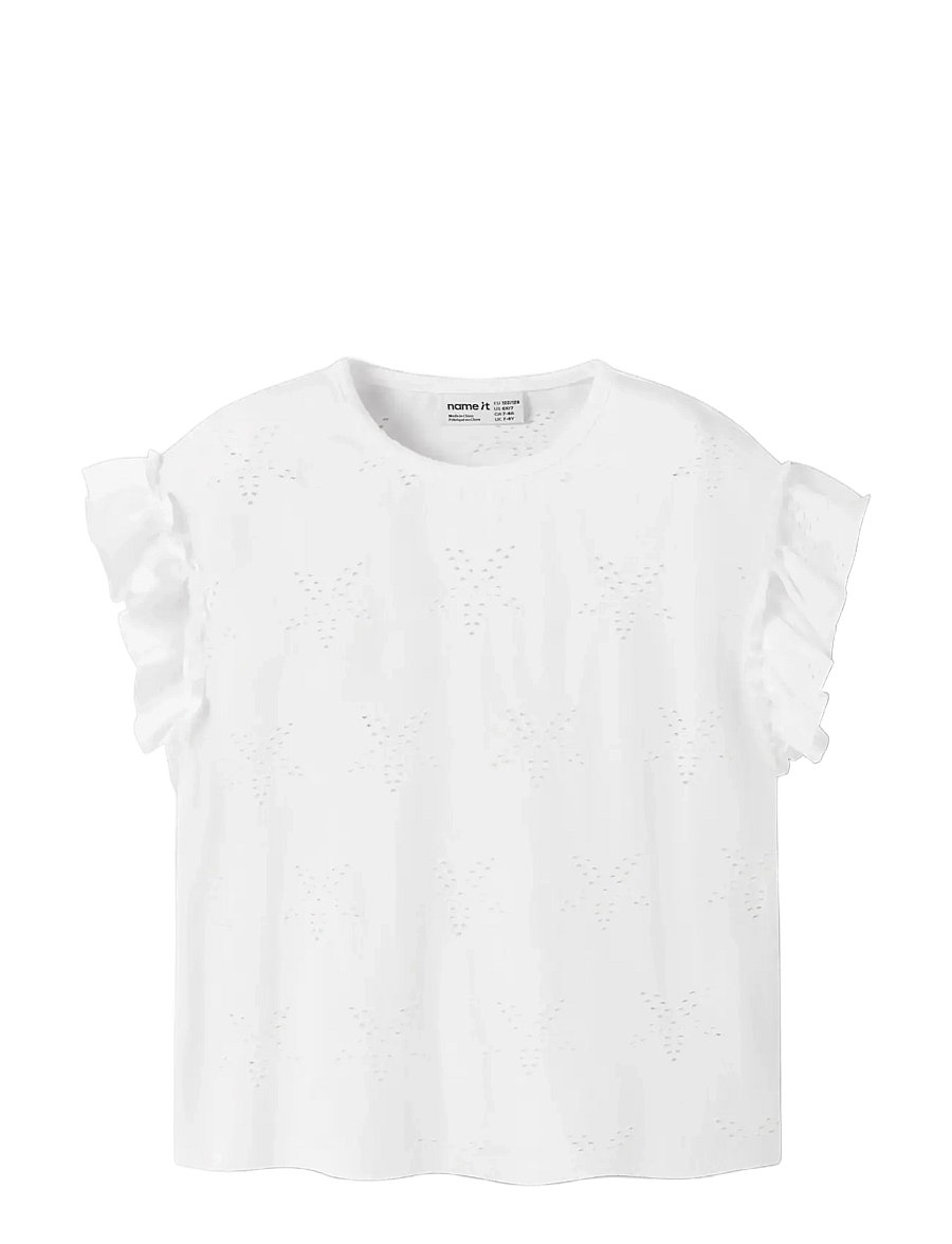 name it - NKFJADEN SL NREG SH TOP - Ærmeløs undertrøje - bright white - 2