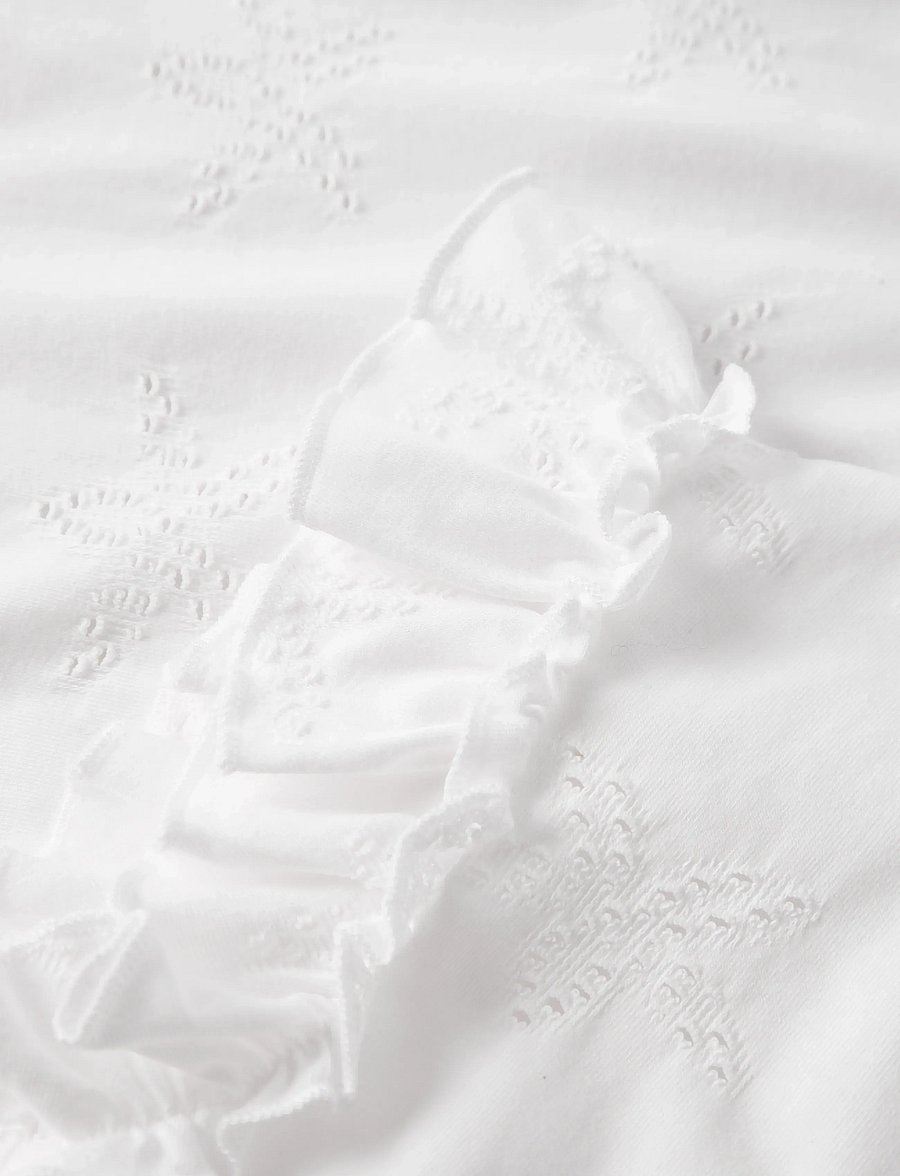 name it - NKFJADEN SL NREG SH TOP - Ærmeløs undertrøje - bright white - 5