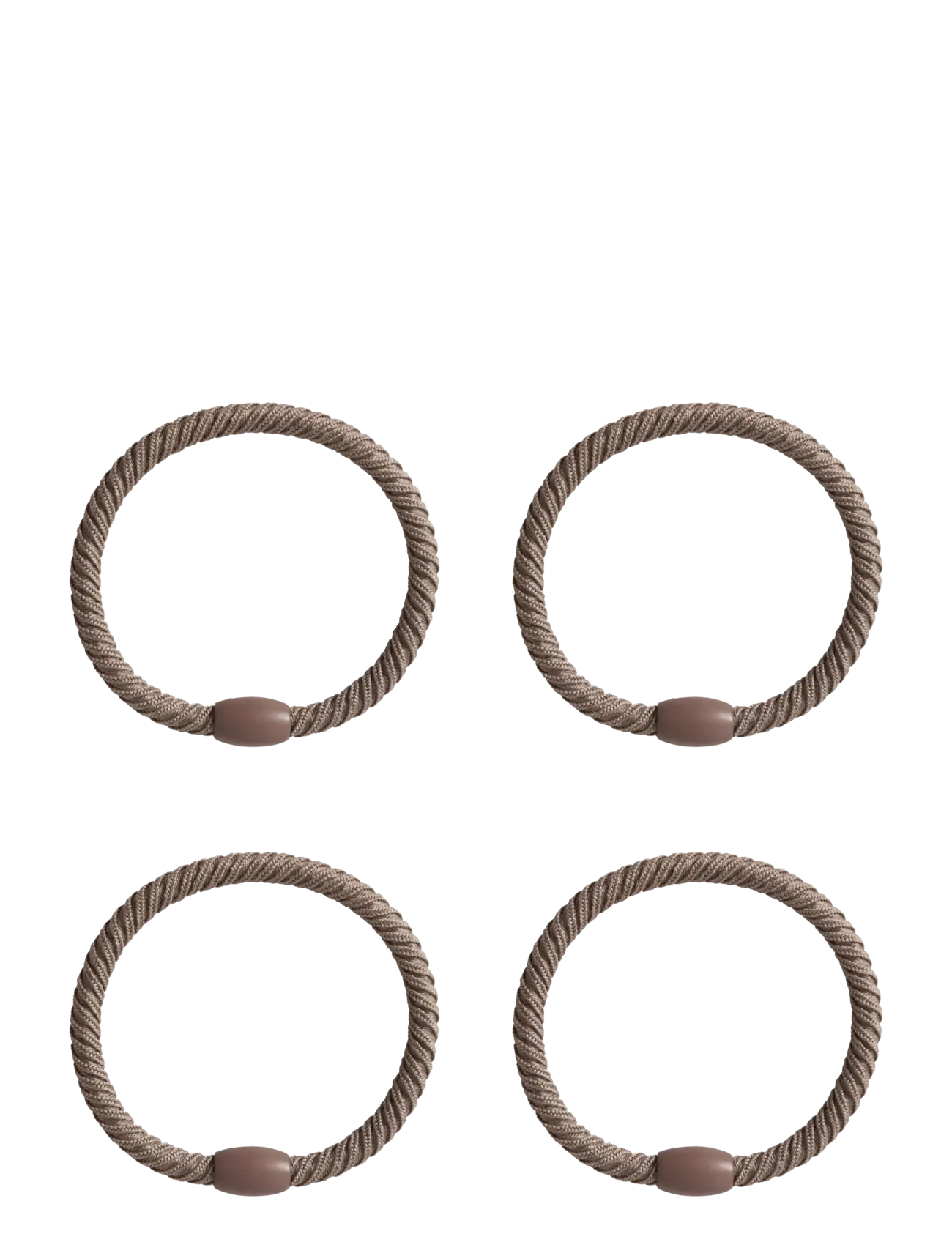 name it NKFJOLENA 4P HAIRELASTIC - Accessoires - BROWN LENTIL / beige