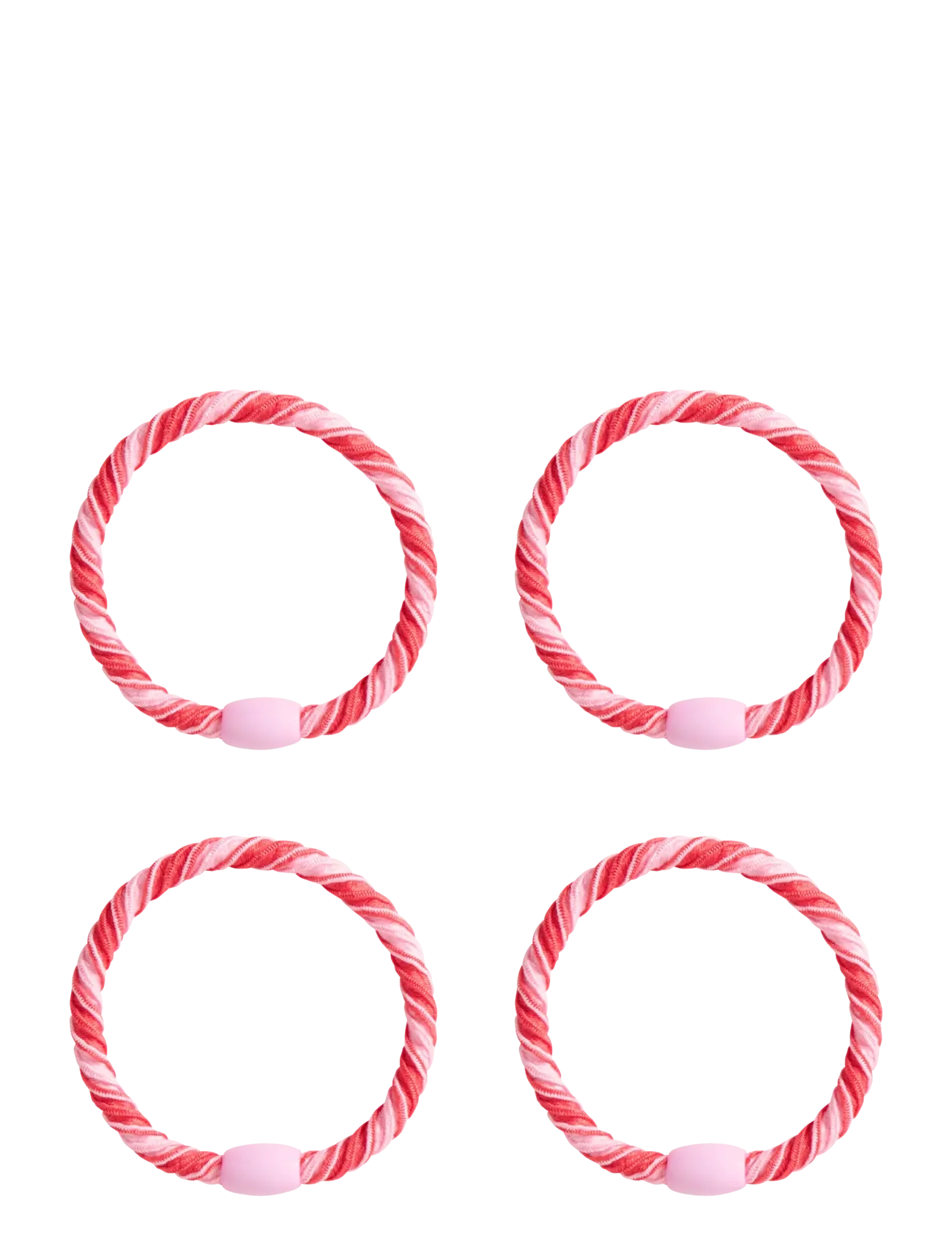 name it NKFJOLENA 4P HAIRELASTIC - Haarbanden - PINK DRINK / red