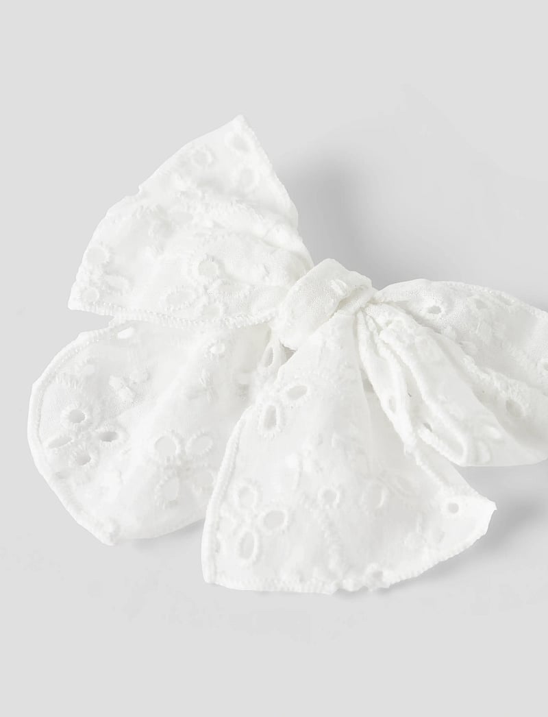 name it - NKFJOTILDA HAIRBOW - hårbånd - bright white - 3