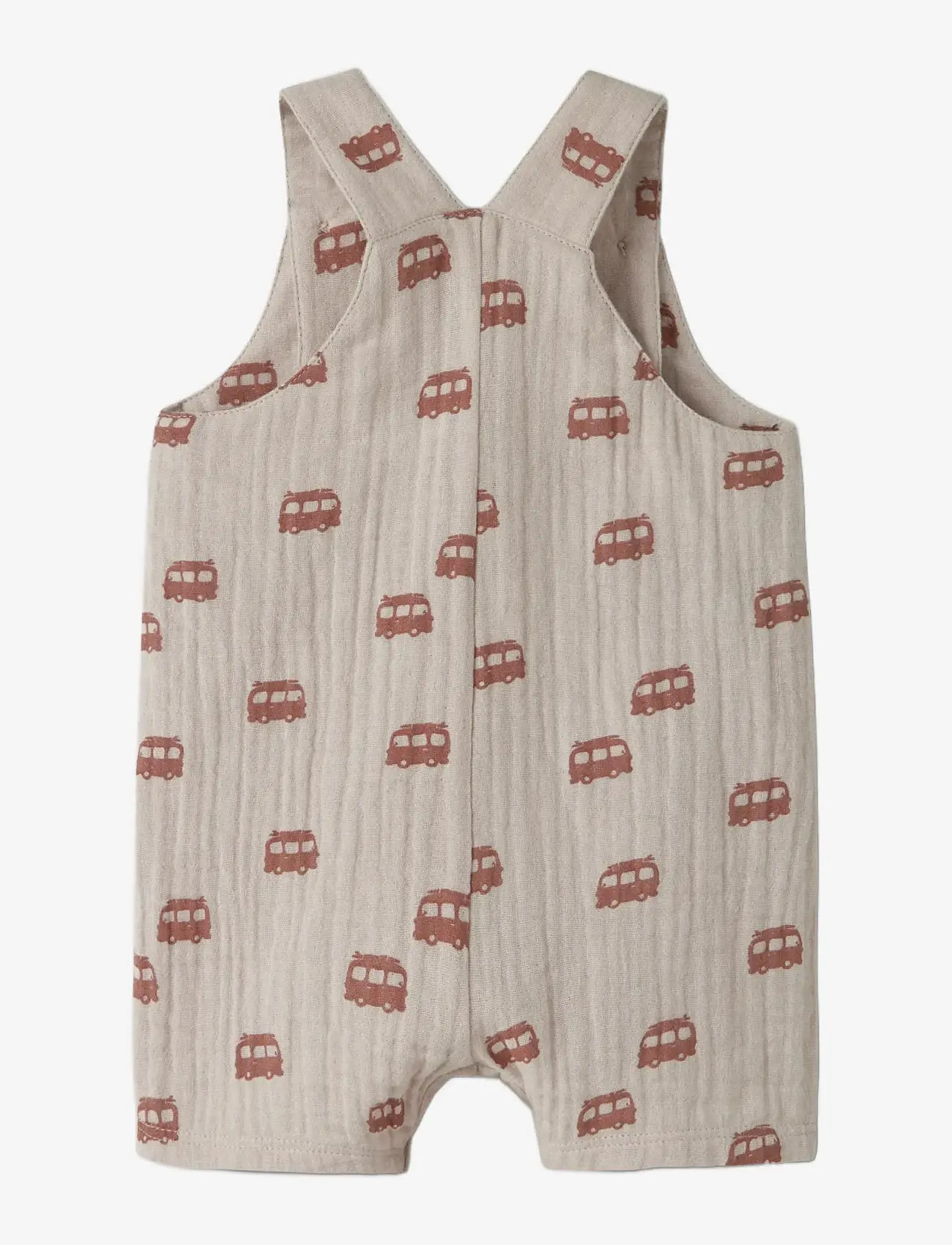 name it - NBMJEREMY SHORT OVERALL - gode sommertilbud - chateau gray - 1
