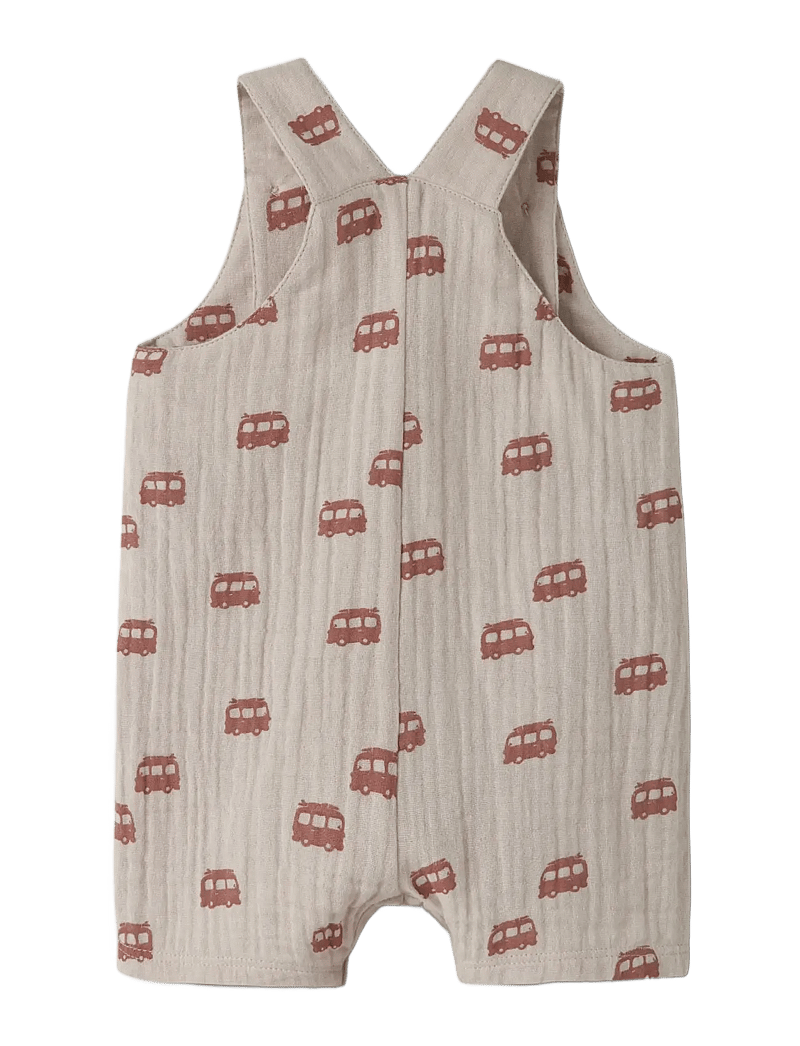name it - NBMJEREMY SHORT OVERALL - jumpsuits - chateau gray - 1