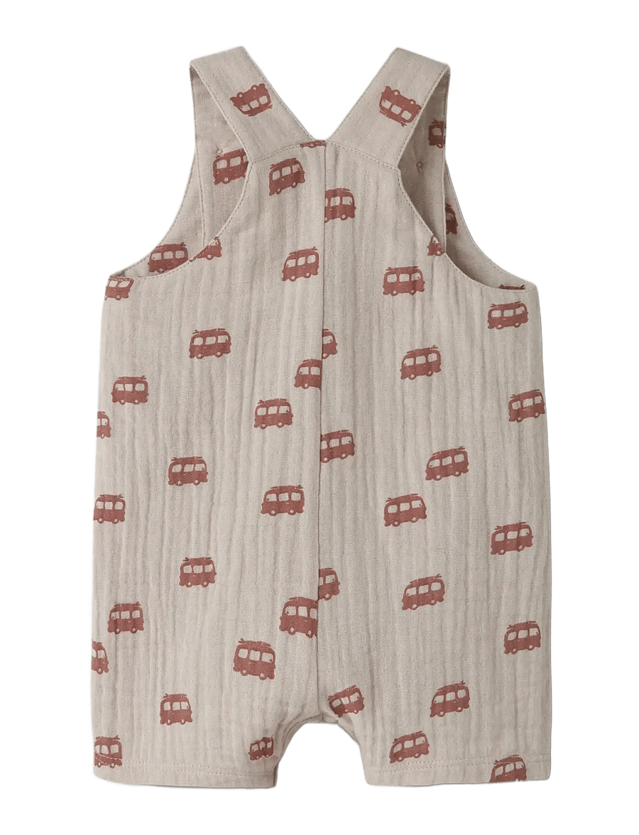 name it - NBMJEREMY SHORT OVERALL - jumpsuits - chateau gray - 1