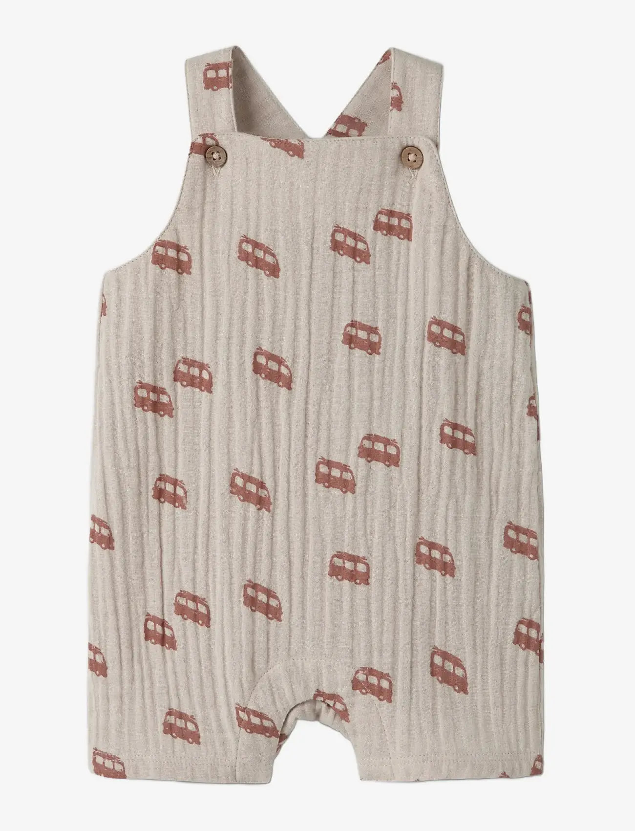 name it - NBMJEREMY SHORT OVERALL - gode sommertilbud - chateau gray - 2