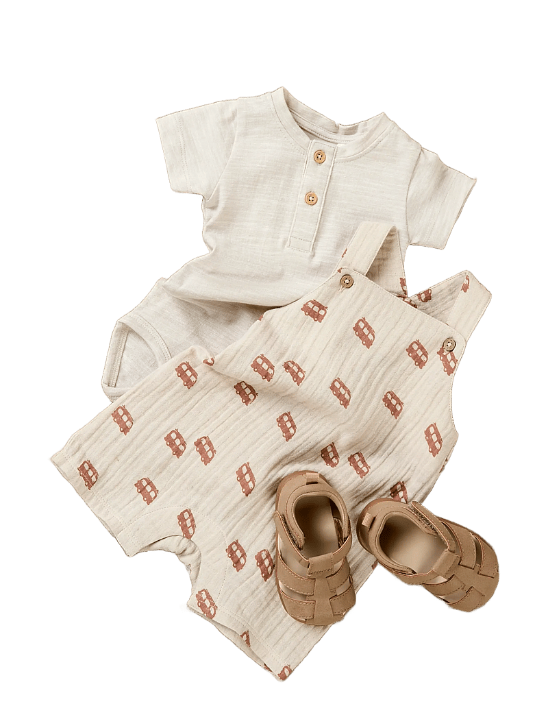 name it - NBMJEREMY SHORT OVERALL - jumpsuits - chateau gray - 3