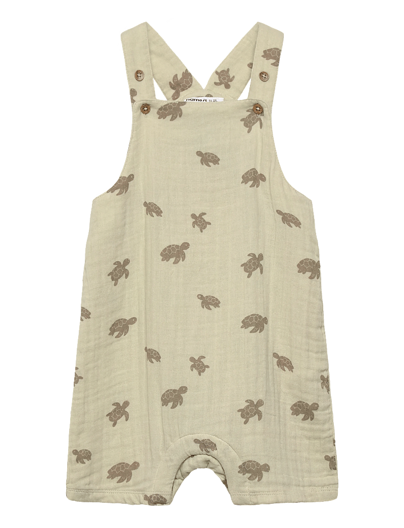 name it - NBMJEREMY SHORT OVERALL - jumpsuits - pale aqua - 0