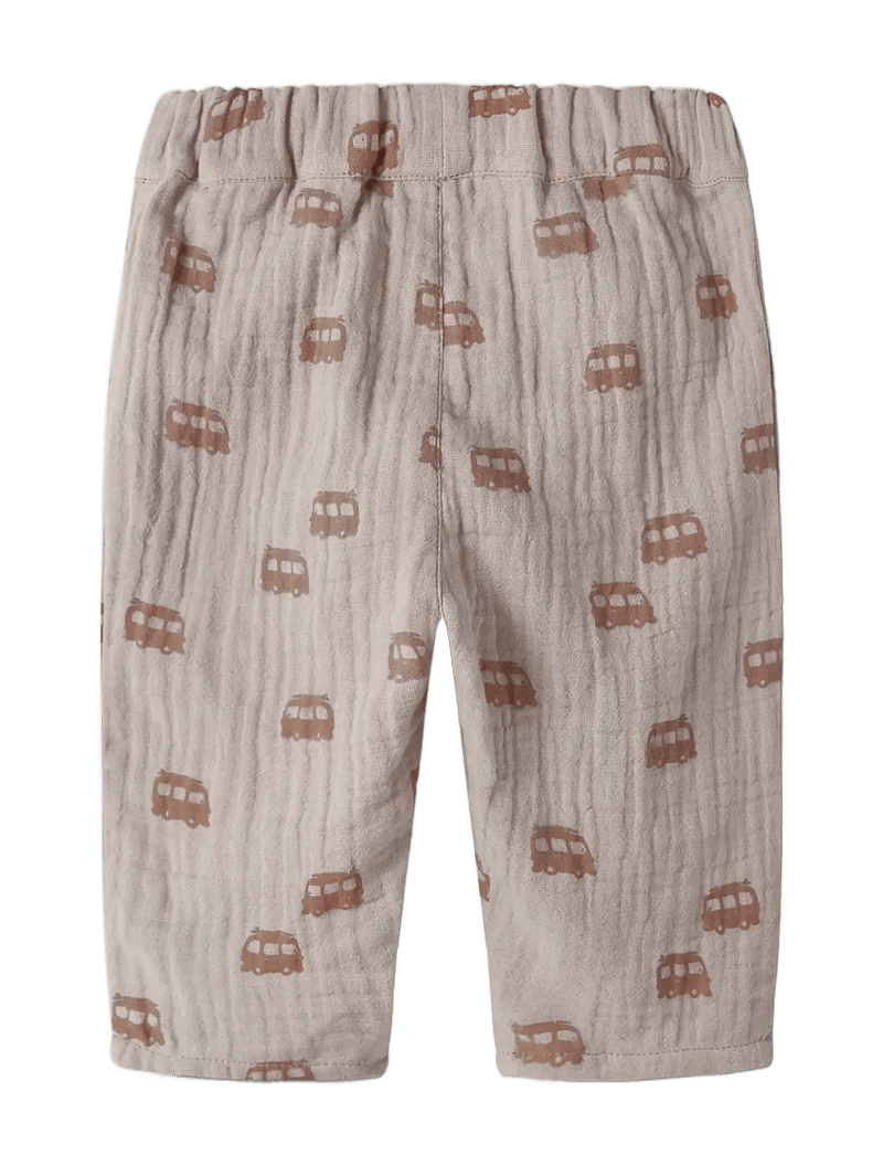 name it - NBMJEREMY PANT - baby trousers - chateau gray - 1