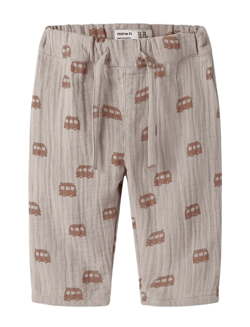 name it - NBMJEREMY PANT - baby trousers - chateau gray - 2
