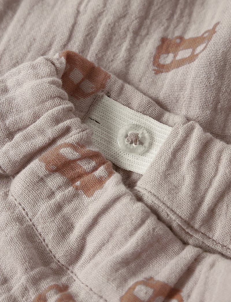 name it - NBMJEREMY PANT - baby trousers - chateau gray - 3