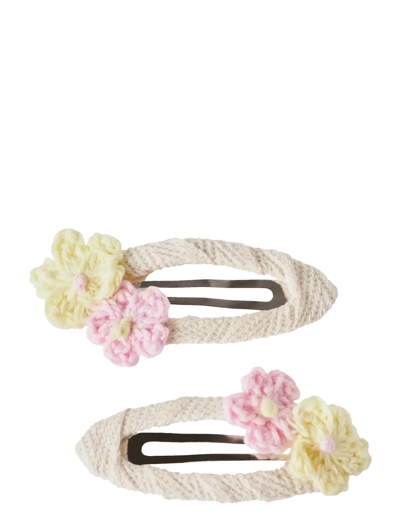 NAME IT Nmfjoflower 2P Hairclip Cream - One Size - Kinder