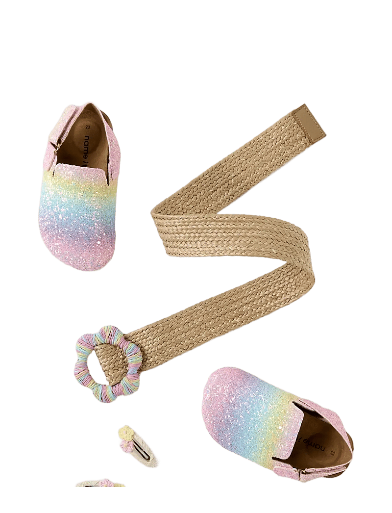 name it - NMFJOFLOWER 2P HAIRCLIP - juukseklambrid - double cream - 2