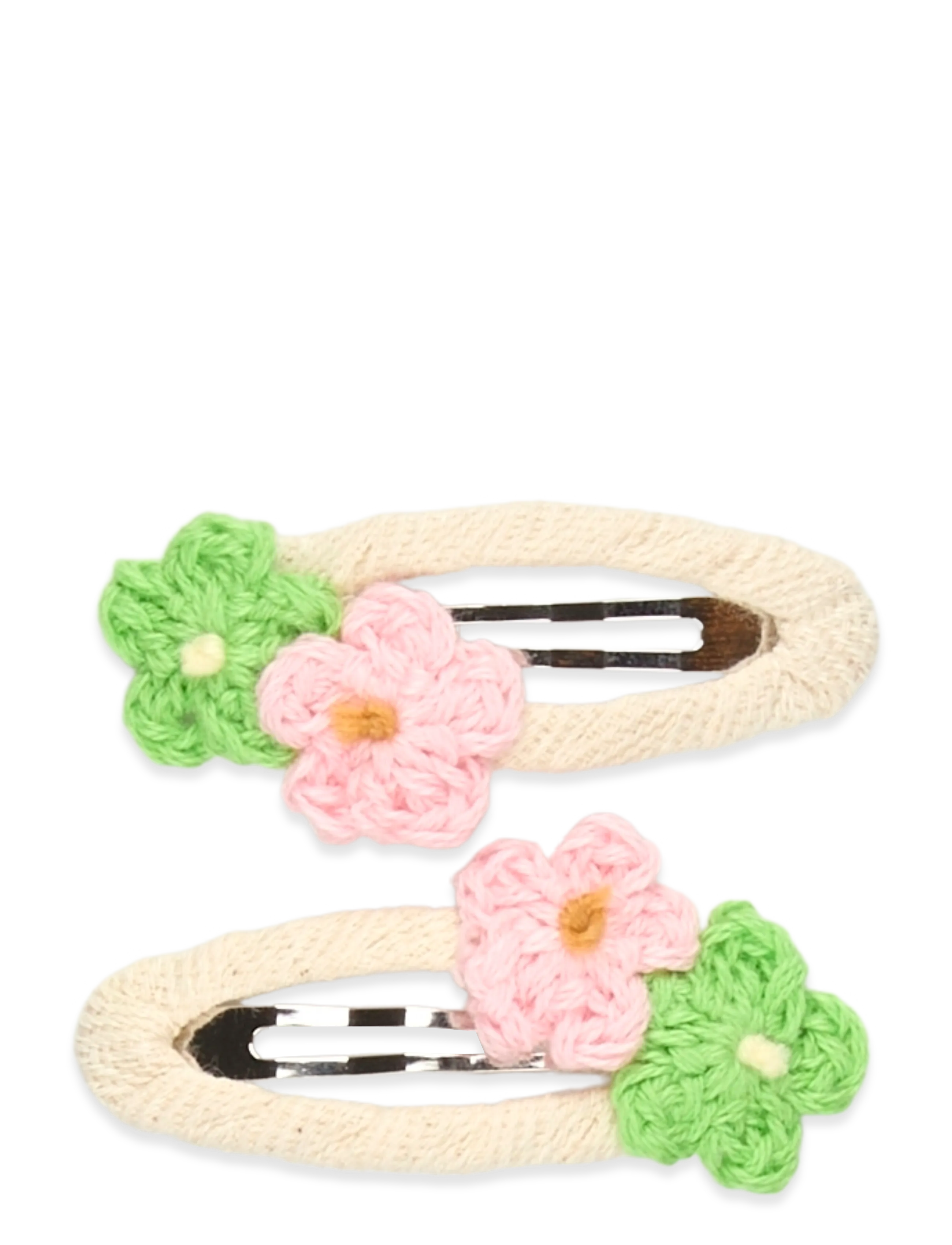 name it Nmfjoflower 2P Hairclip, One Size, Hair Accessories, Rosa - Pins, Kinder