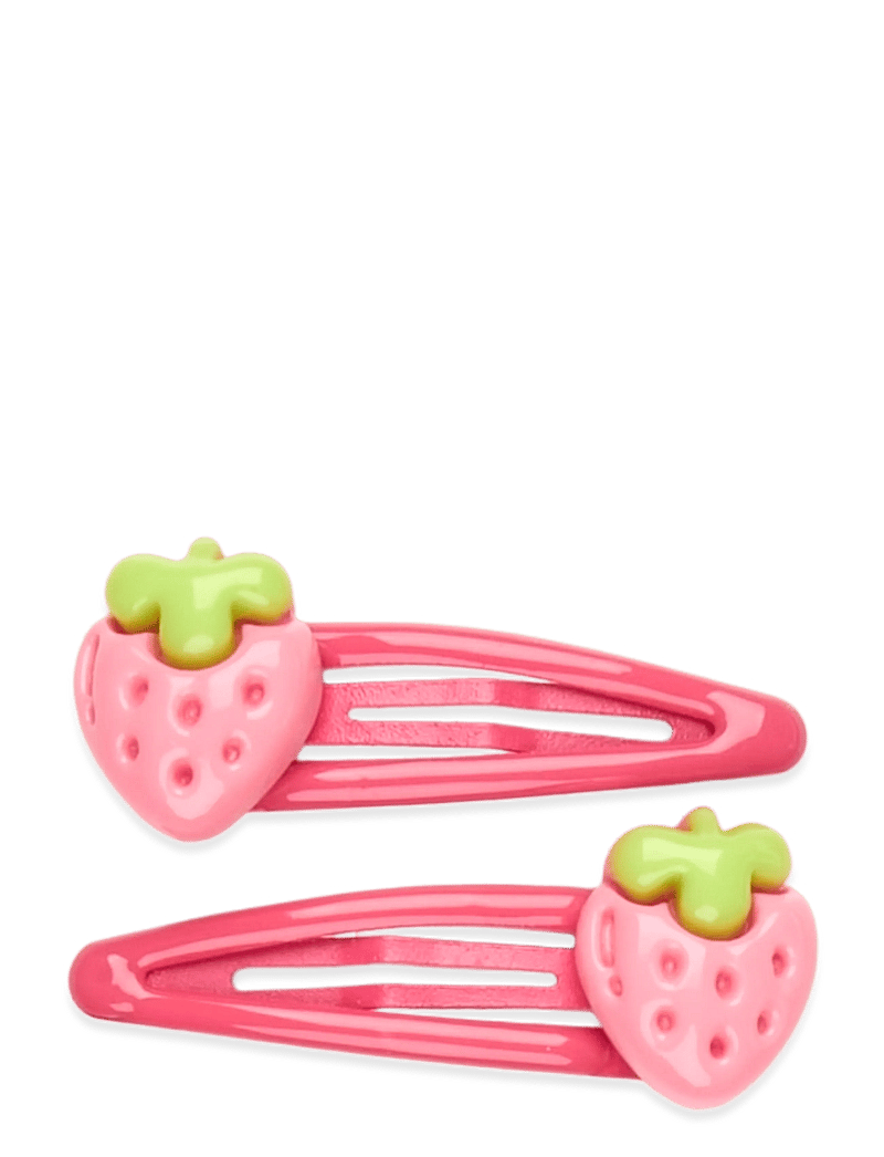 name it - NMFJOBENA 2P HAIRCLIP - juukseklambrid - pink drink - 0