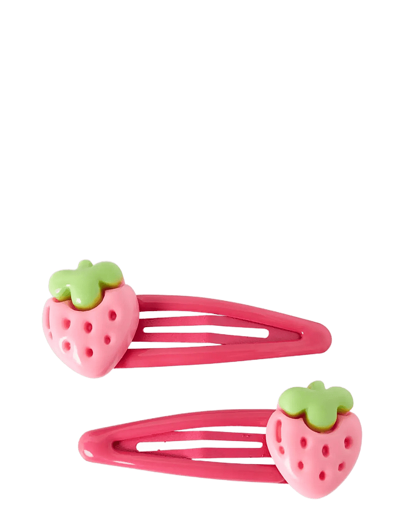 name it - NMFJOBENA 2P HAIRCLIP - juukseklambrid - pink drink - 1