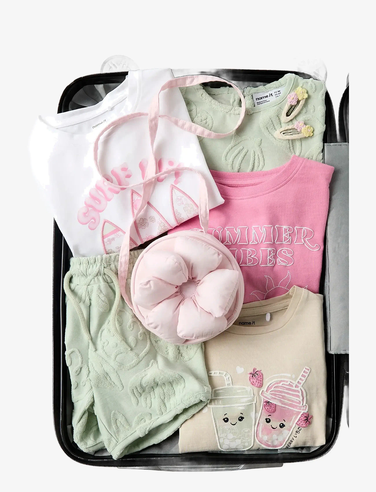 name it - NMFJUBLUME BAG - skuldertasker - cradle pink - 2