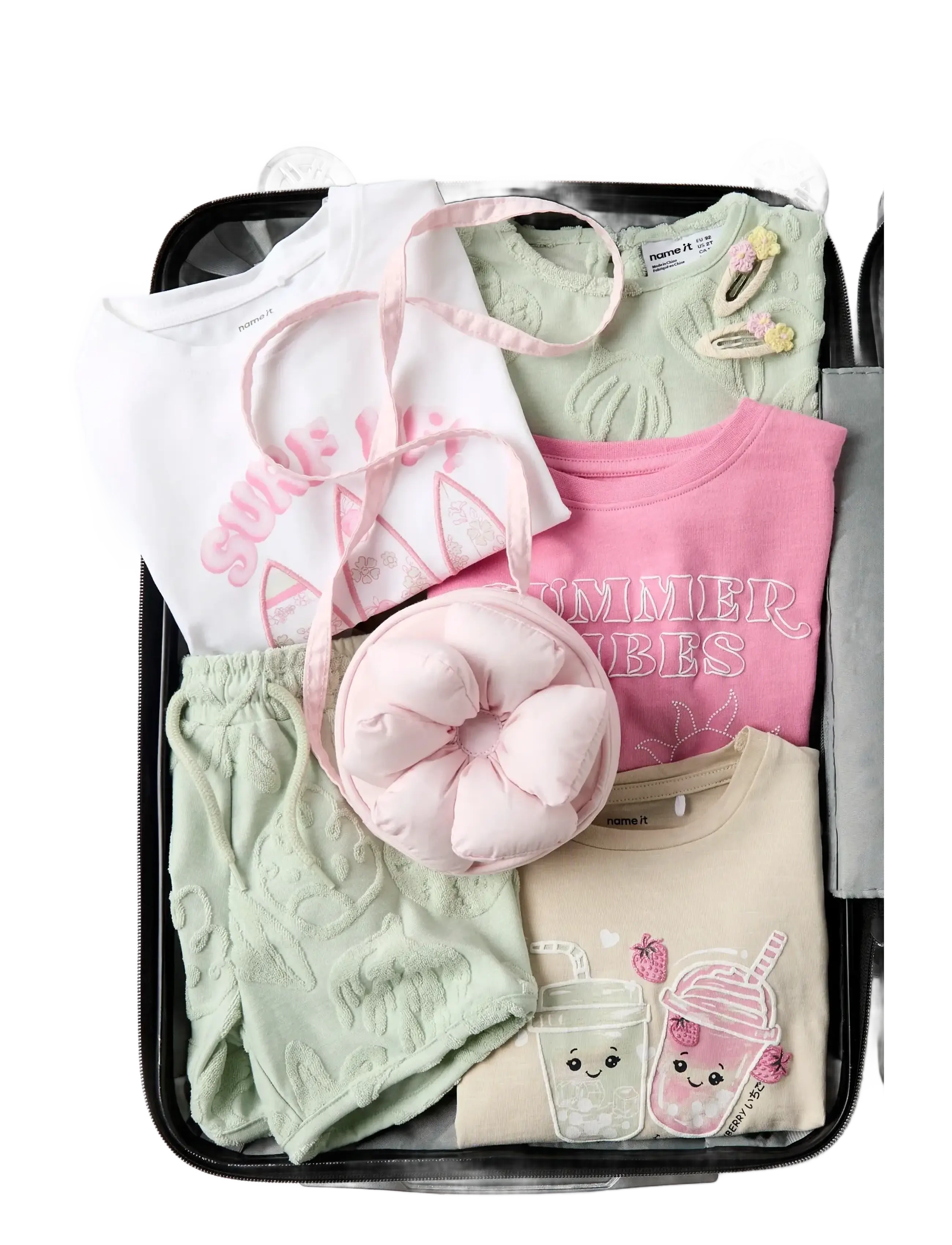 name it - NMFJUBLUME BAG - axelremsväskor - cradle pink - 2