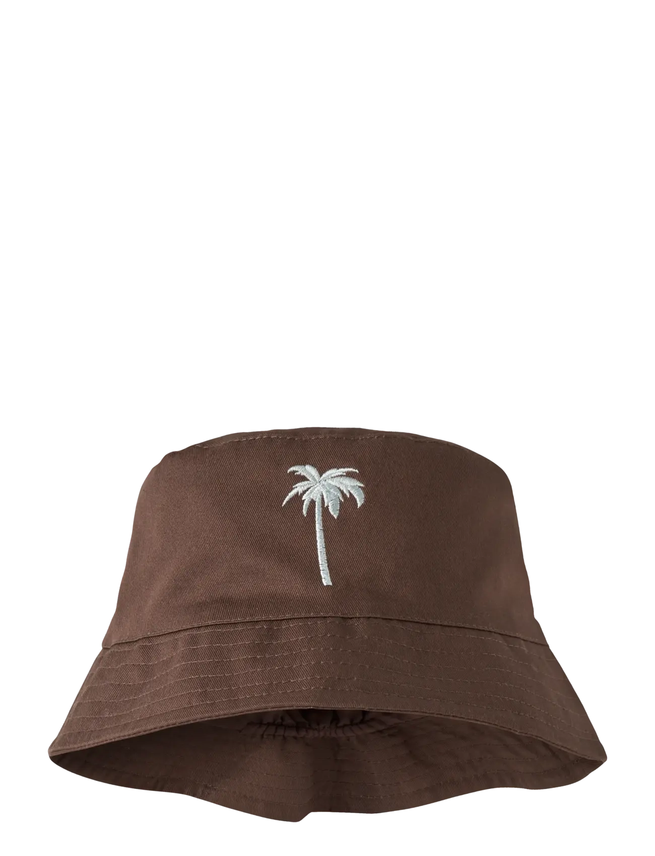name it Nmmjolo Bucket Hat, 47-48, Brown, Hatte > Hatte Med Spand, Børn