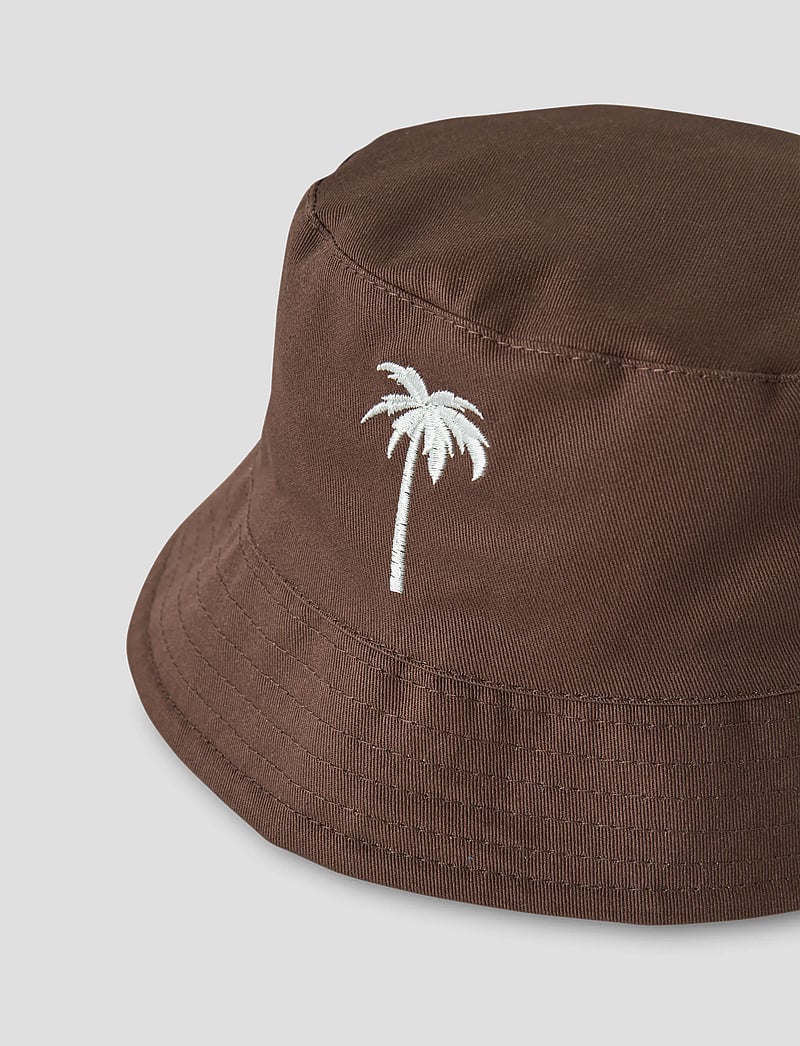 name it - NMMJOLO BUCKET HAT - talveaksessuaarid - chestnut - 4