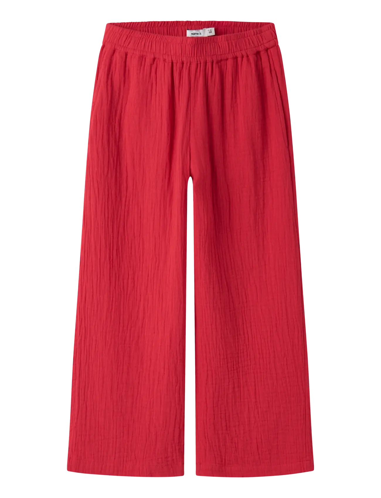 name it NKFJULITA WIDE PANT - Clothing - URBAN RED / red