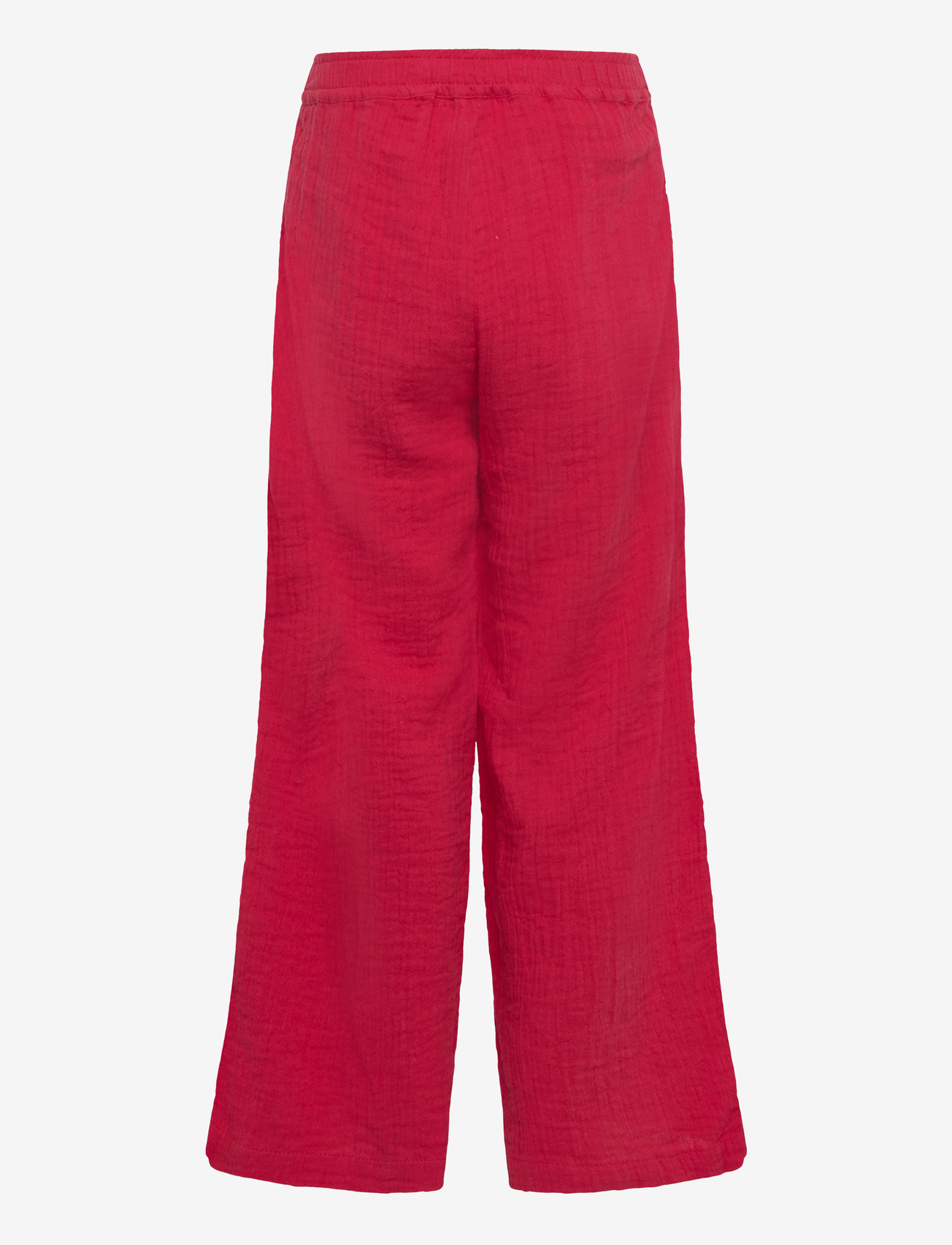 name it - NKFJULITA WIDE PANT - bukser - urban red - 1