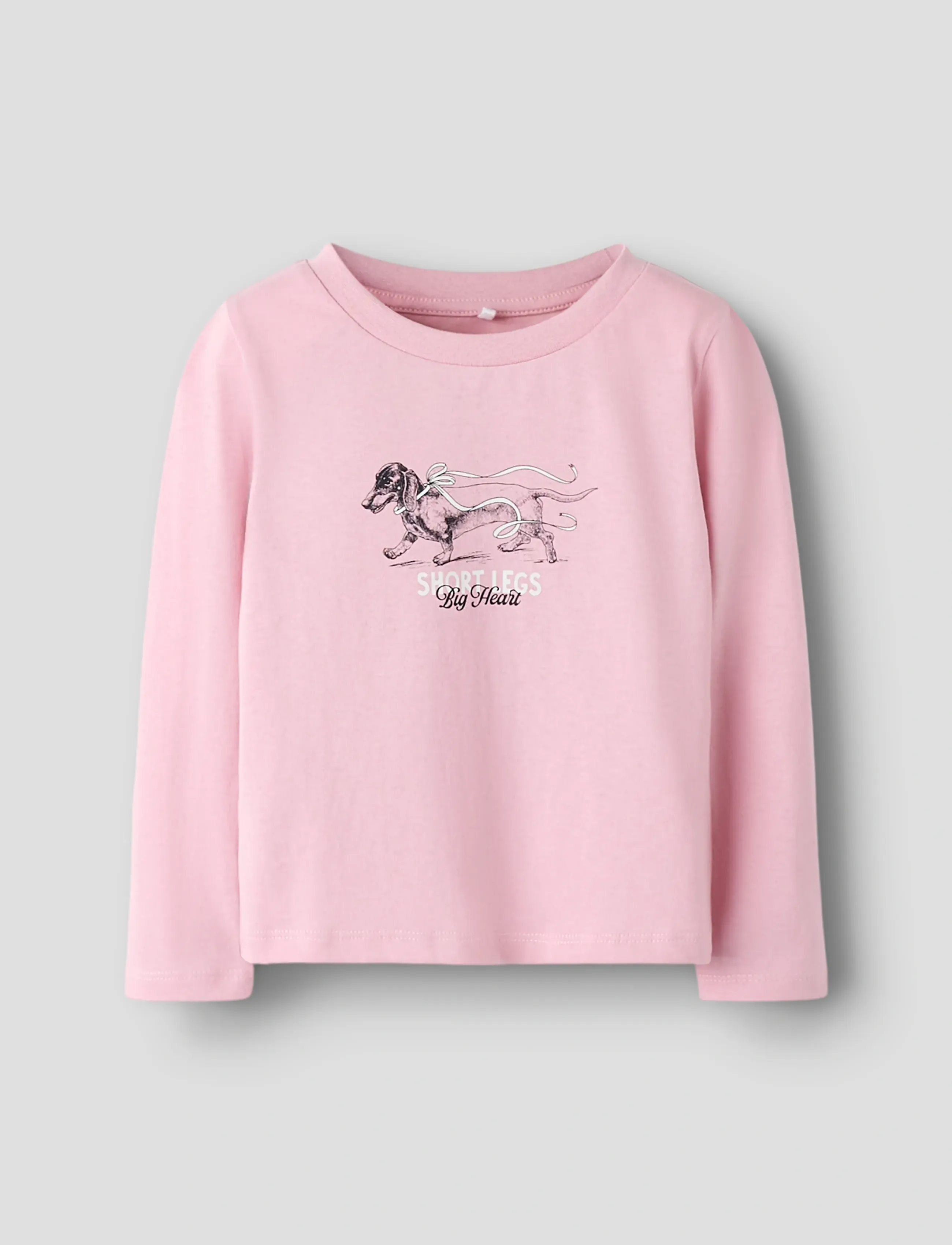 name it NMFSIGNE LS NREG TOP - Overdele - BLEACHED MAUVE / pink/rose