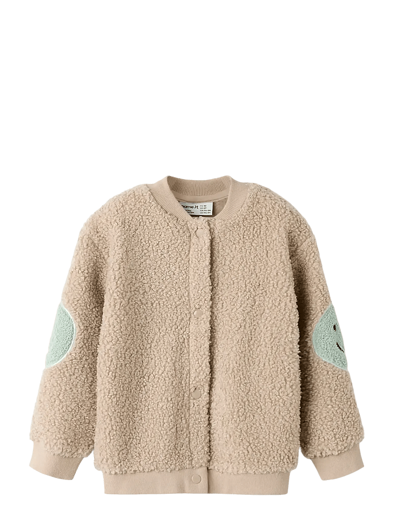 name it - NMNSAND NREG TEDDY CARD - gilets - pure cashmere - 1