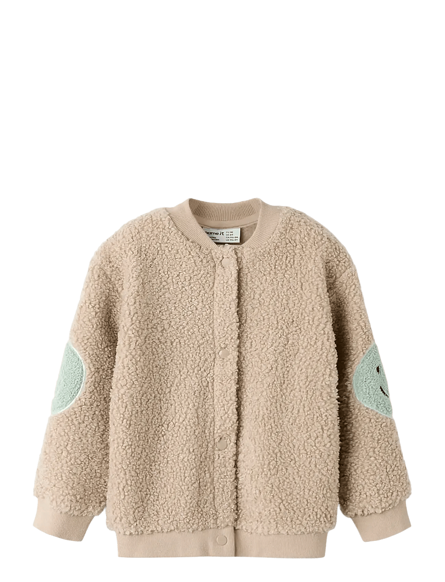 name it - NMNSAND NREG TEDDY CARD - gilets - pure cashmere - 1