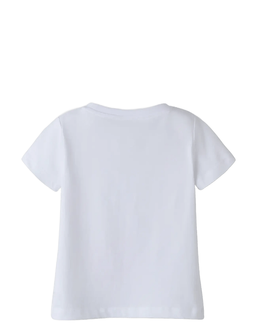 name it - NMFJOLINE SS TOP BOX - korte mouwen - bright white - 1