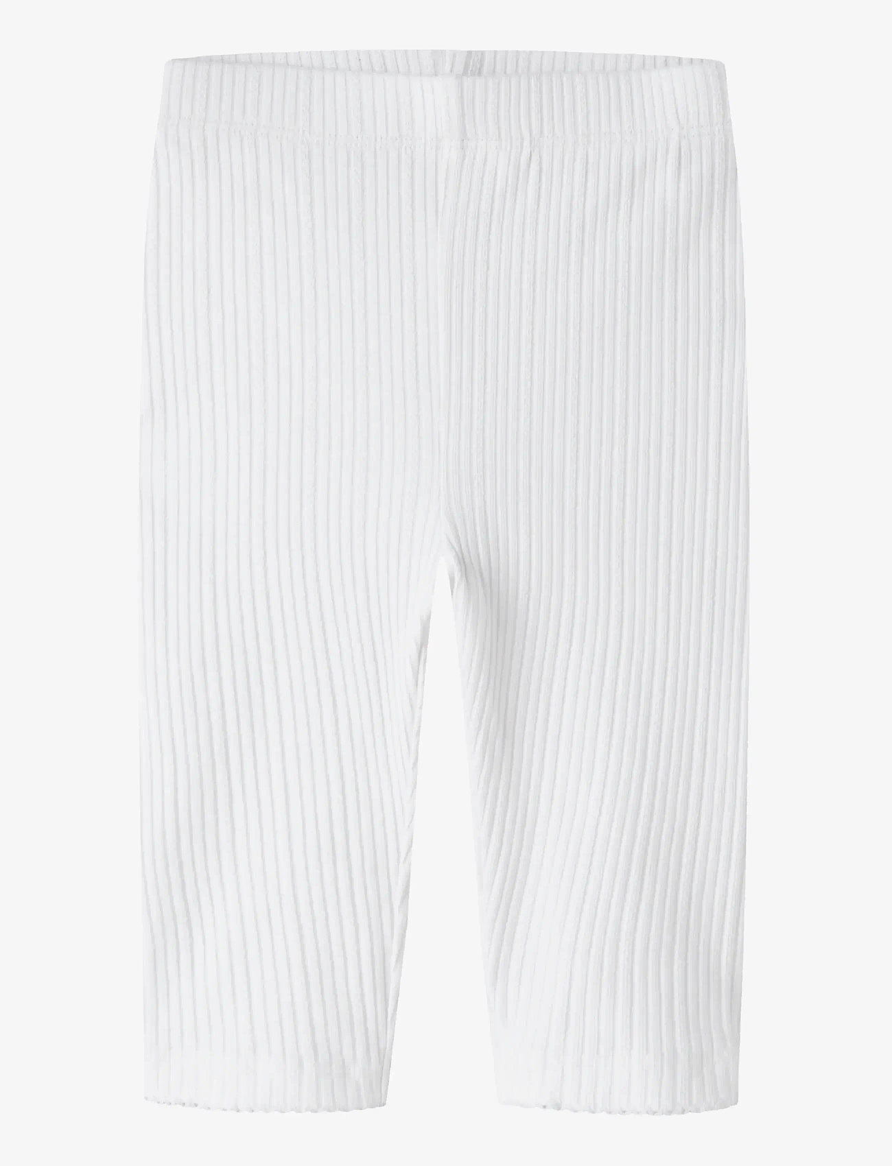 name it - NMFJUDY CAPRI SLIM LEGGING - leggings - bright white - 0