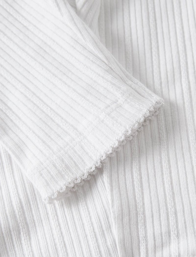 name it - NMFJUDY CAPRI SLIM LEGGING - leggings - bright white - 1