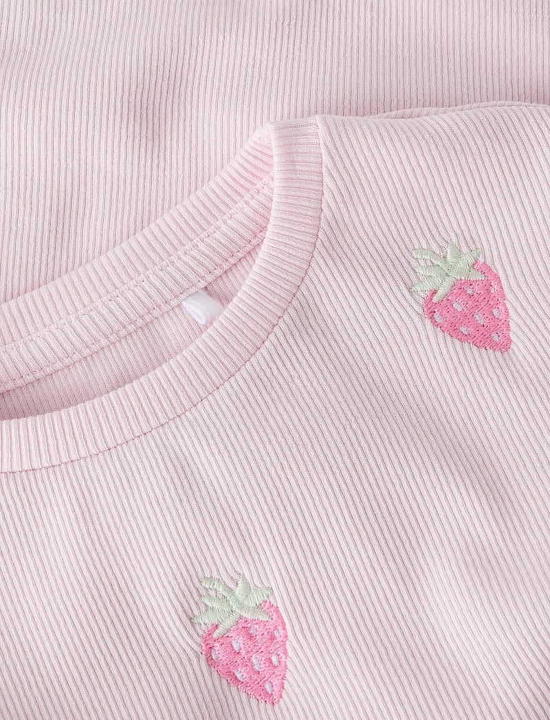 name it - NMFJOLEMO SS SLIM TOP BOX - short-sleeved t-shirts - cradle pink - 2