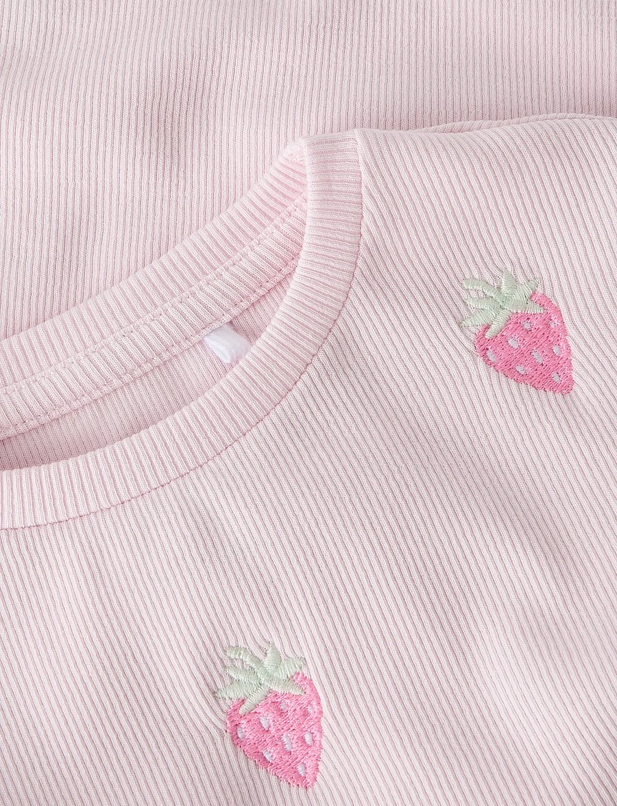 name it - NMFJOLEMO SS SLIM TOP BOX - korte mouwen - cradle pink - 2