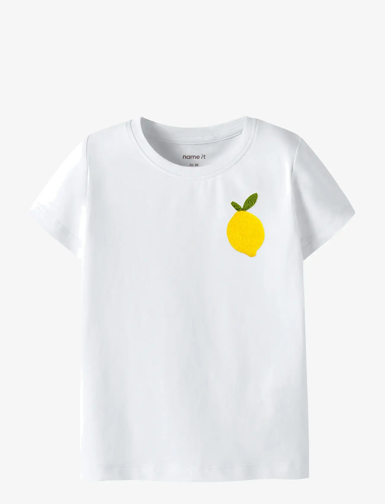 name it - NMFJUANITTA SS TOP BOX - short-sleeved t-shirts - bright white - 0