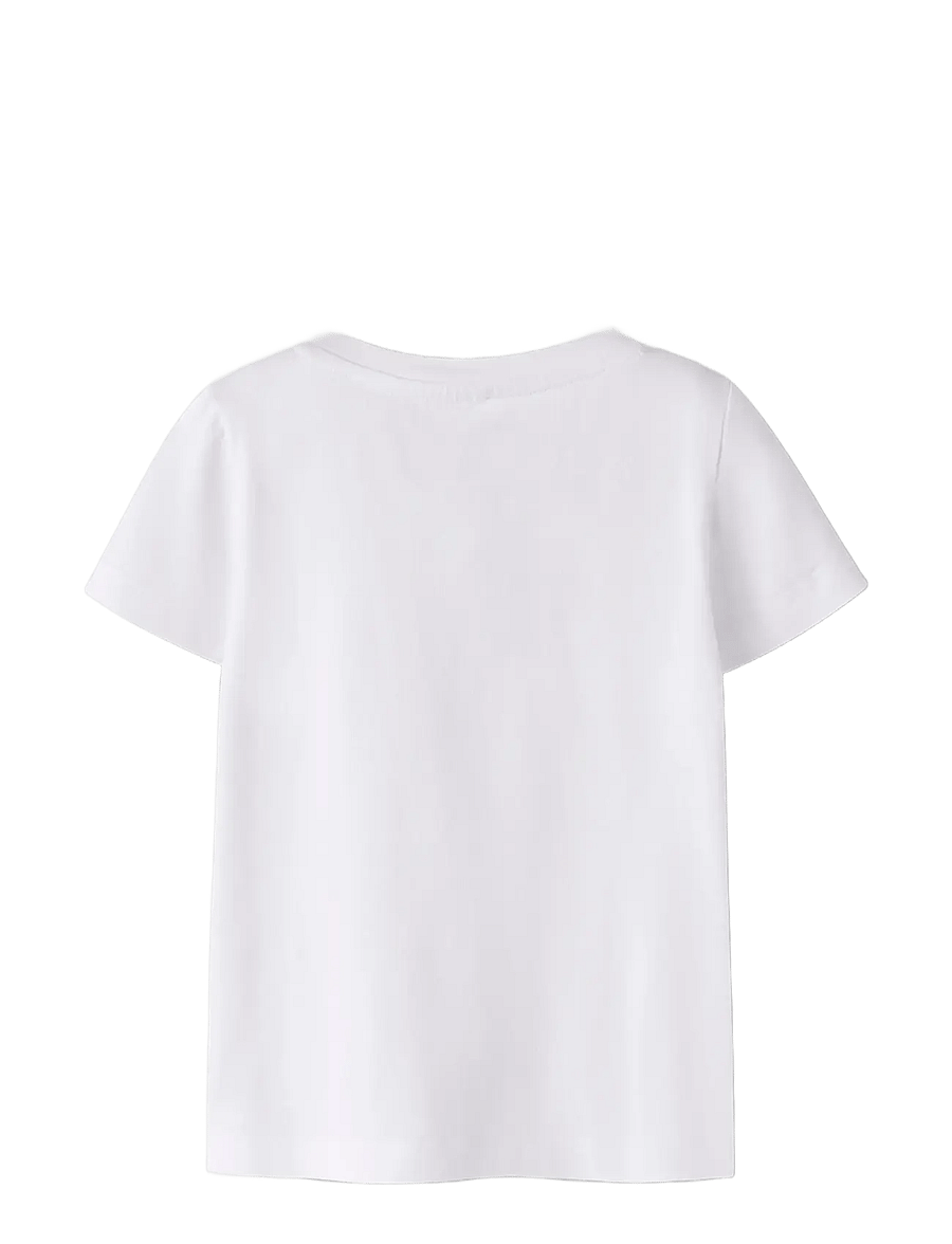 name it - NMFJUANITTA SS TOP BOX - kortärmade t-shirts - bright white - 1